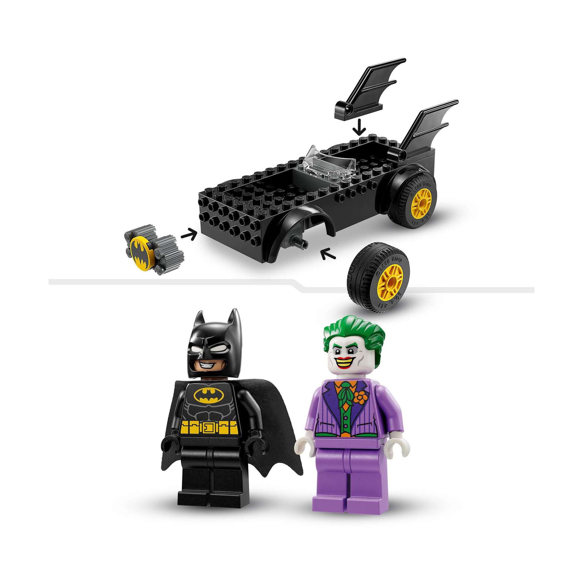 Perseguição Batmobile: Batman vs. The Joker - 76264