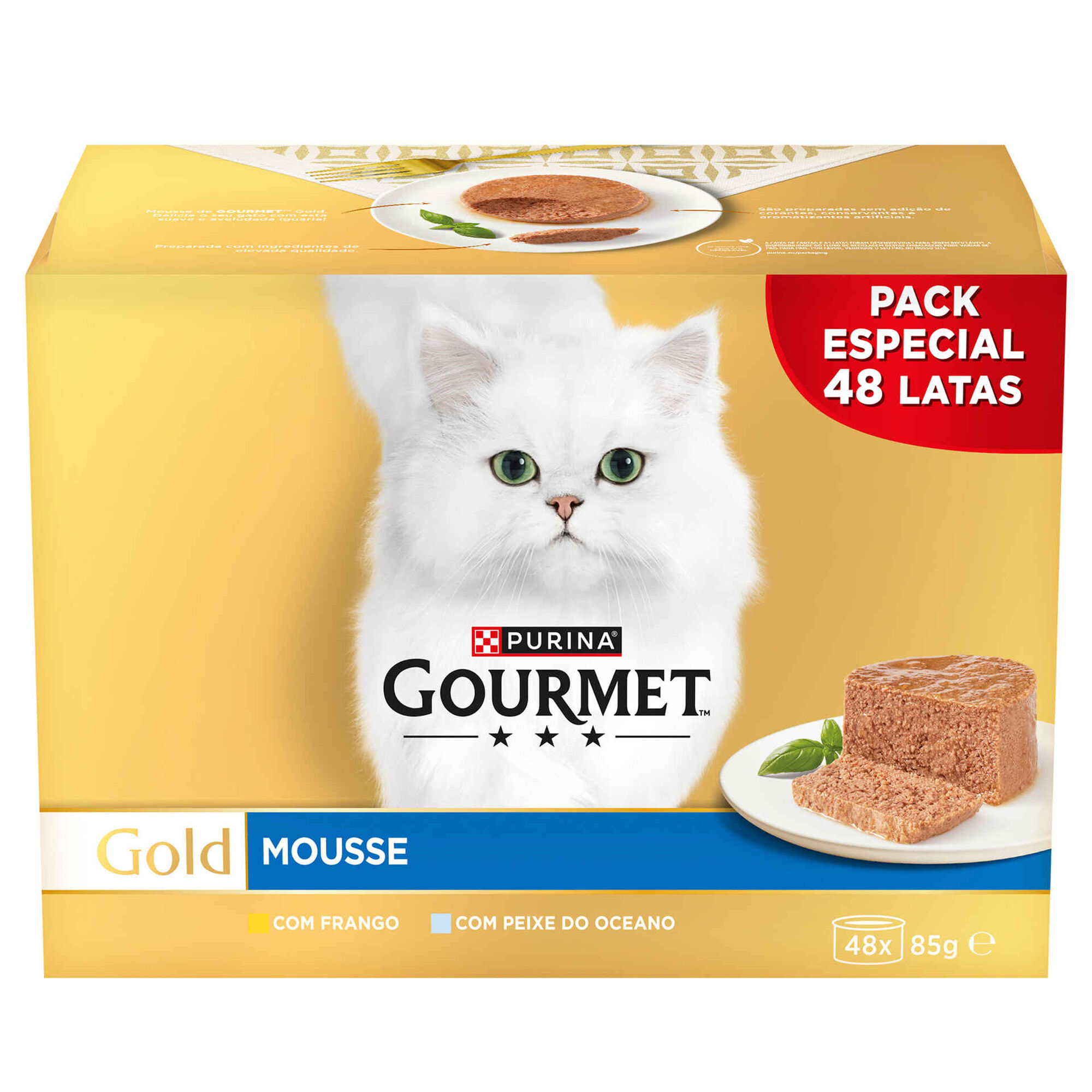 Comida H&uacute;mida para Gato Adulto Purina Gourmet Gold