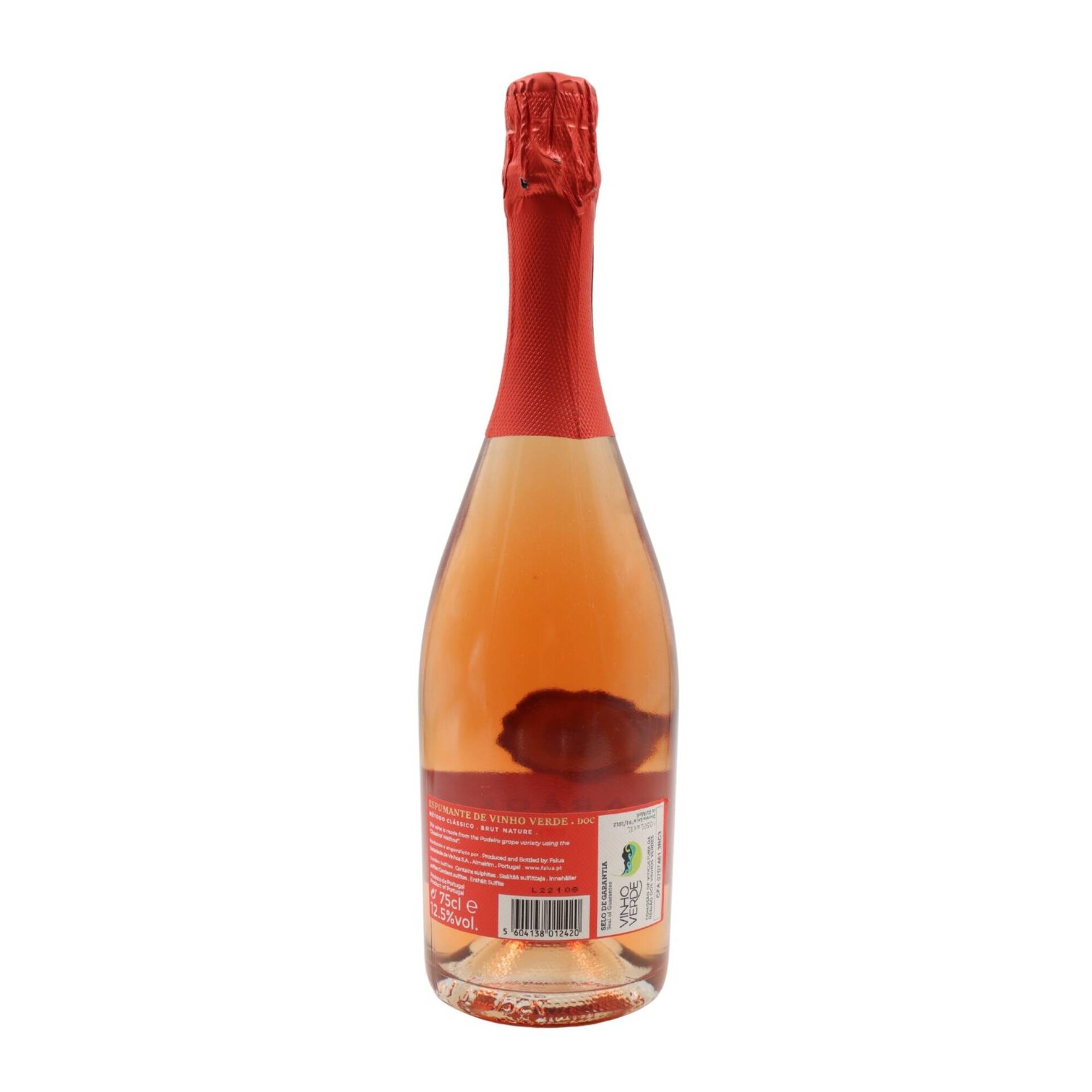 Bar&atilde;o Do Hospital Padeiro Espumante Vinho Verde Bruto Nature Ros&eacute;