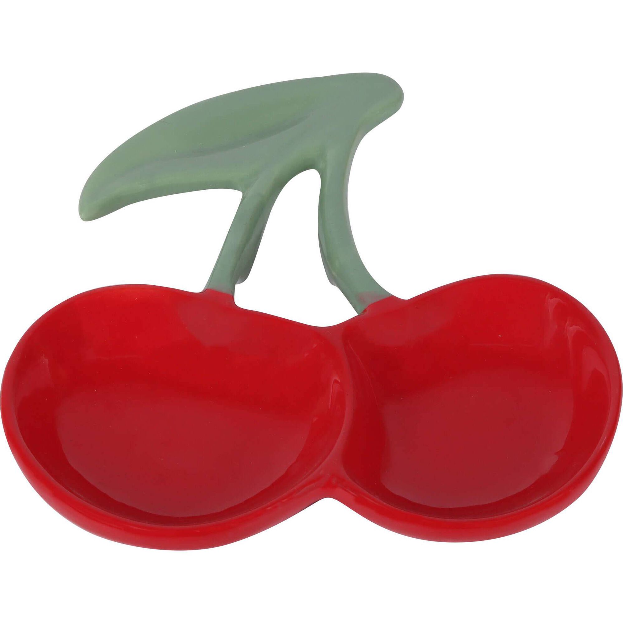 Prato Cer&acirc;mica Cereja Kasa