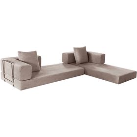 Sof&aacute; Modelar Multi Posi&ccedil;&otilde;es Castanho Kasa