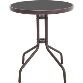 Mesa Metal Castanha Mesa Metal Castanha