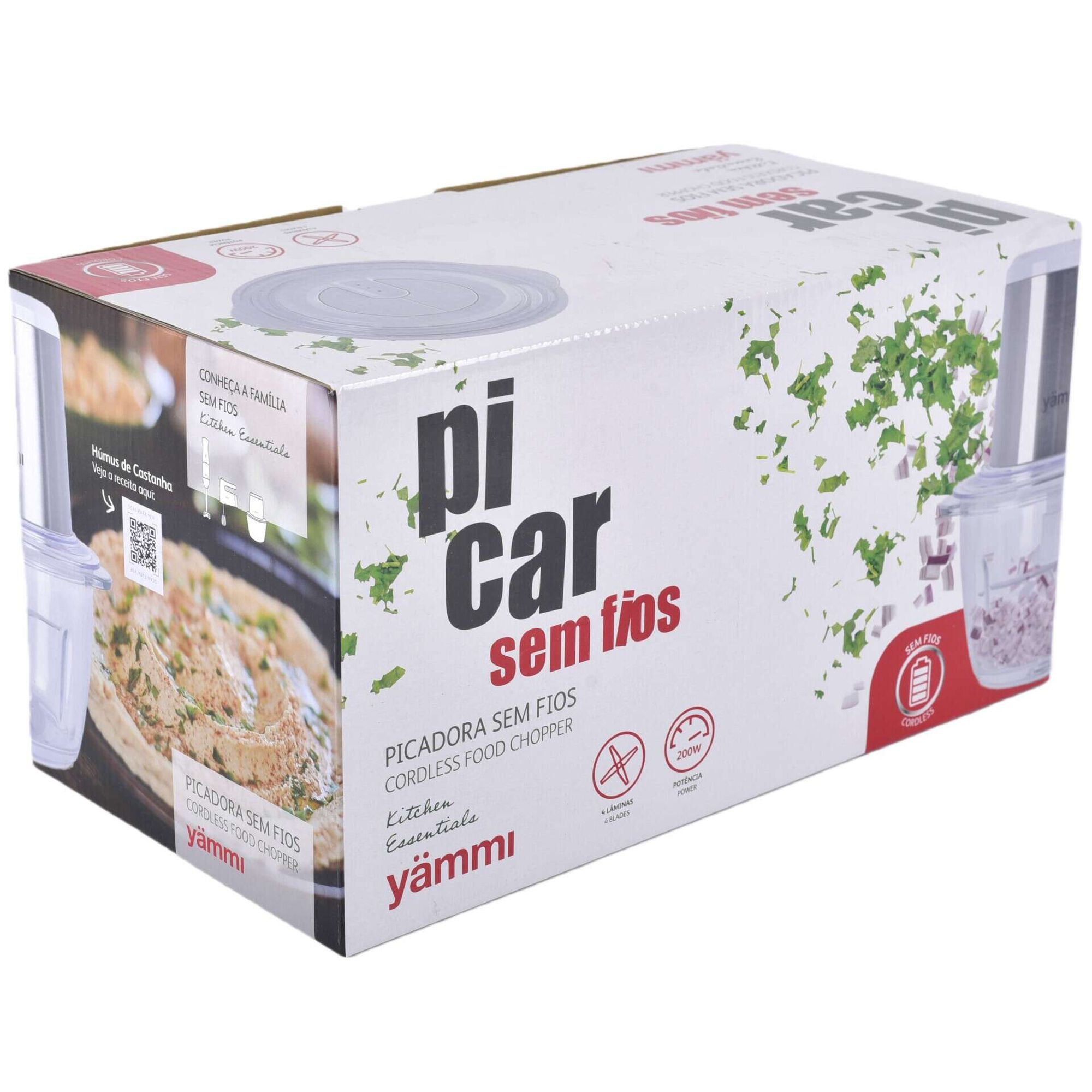 Picadora sem Fios 200W Y&auml;mmi