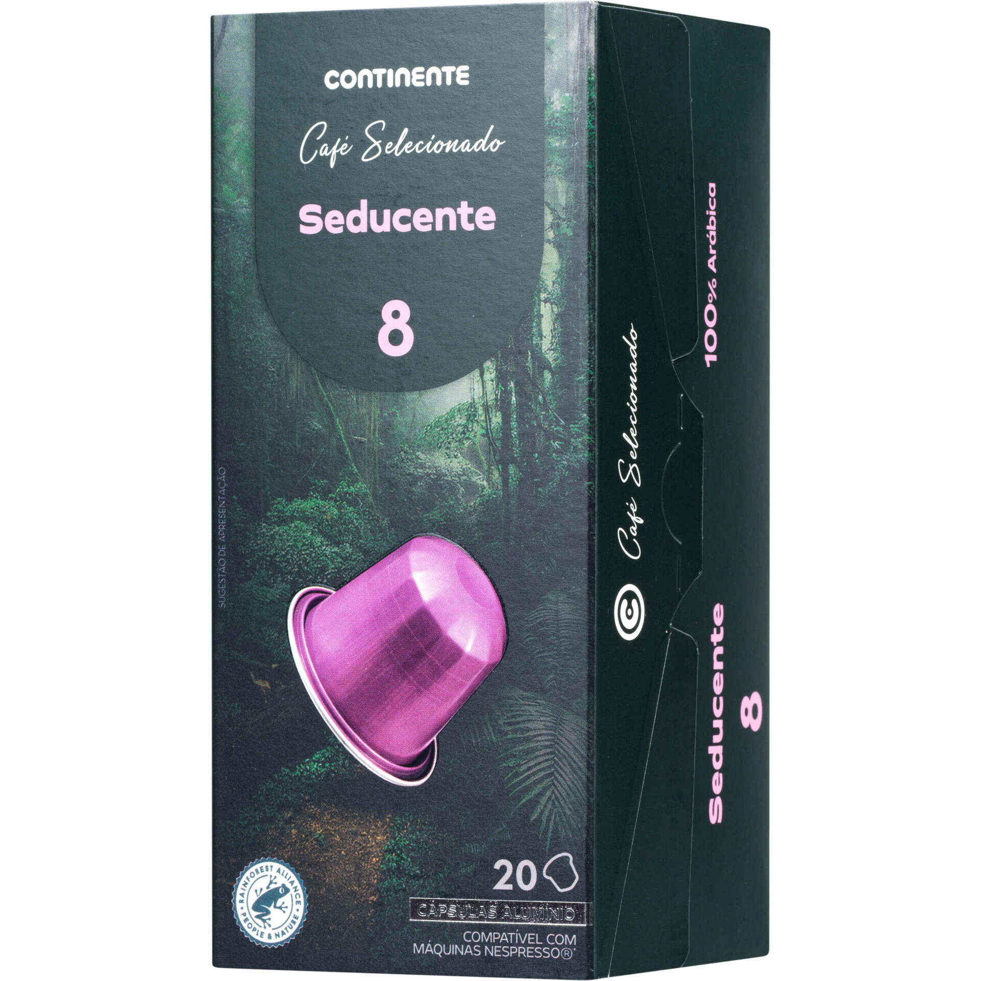C&aacute;psulas de Caf&eacute; Seducente Int 8 Continente