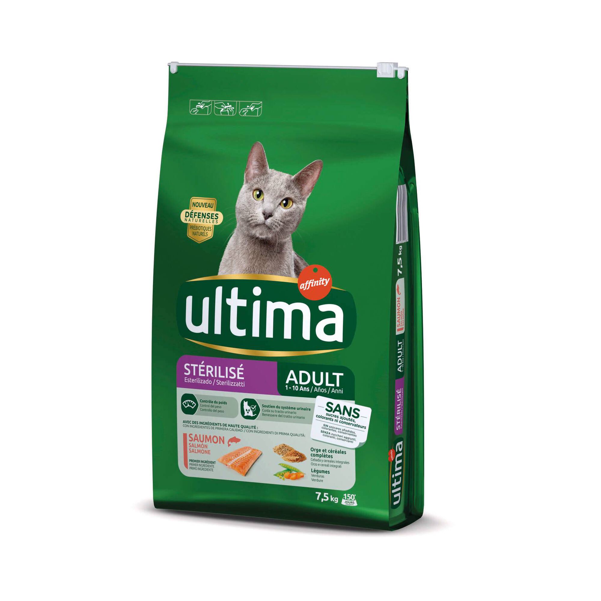 Ração para Gato Adulto Esterilizado Salmão Ração para Gato Adulto Esterilizado Salmão