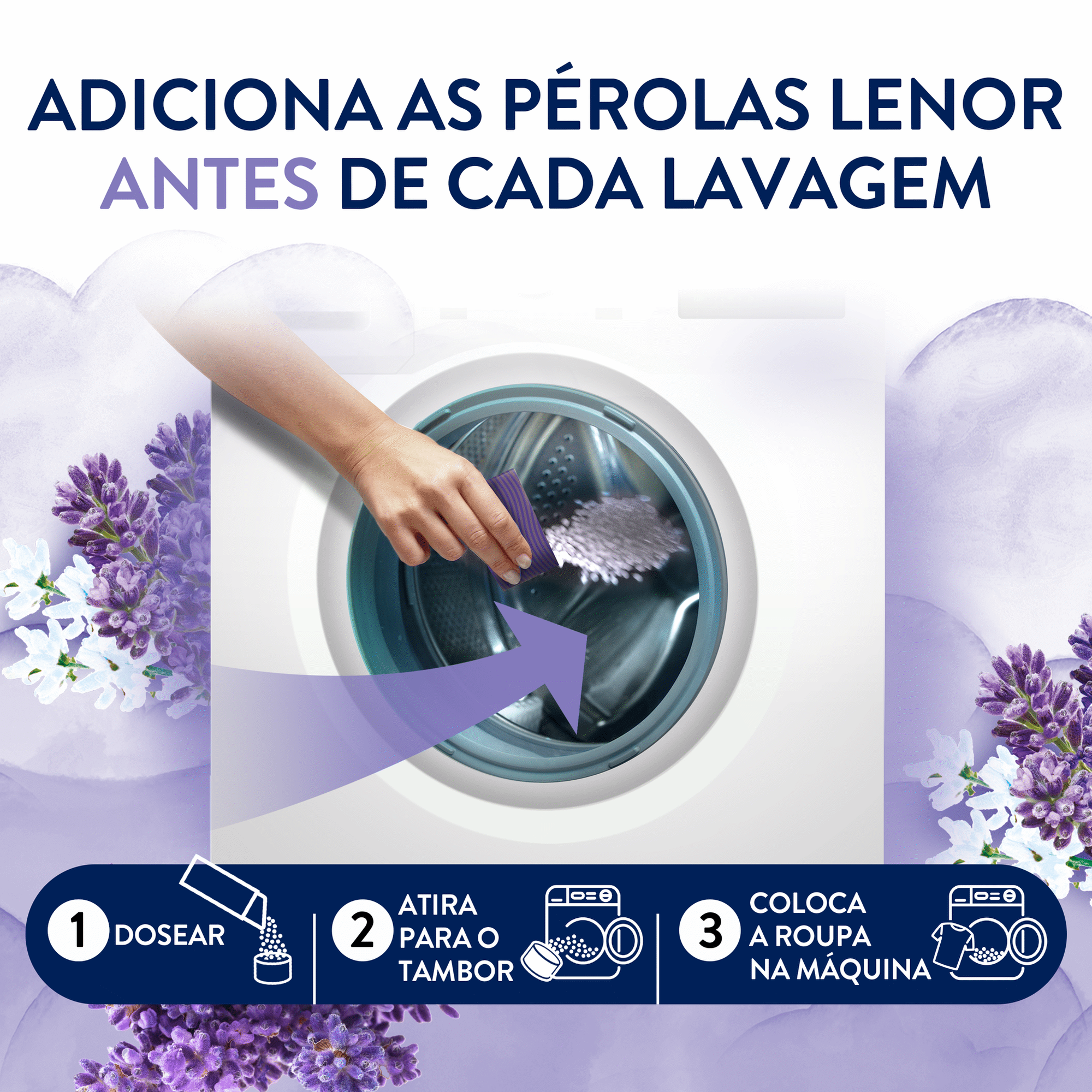 Intensificador Perfume Pérolas Sensitive Lavanda