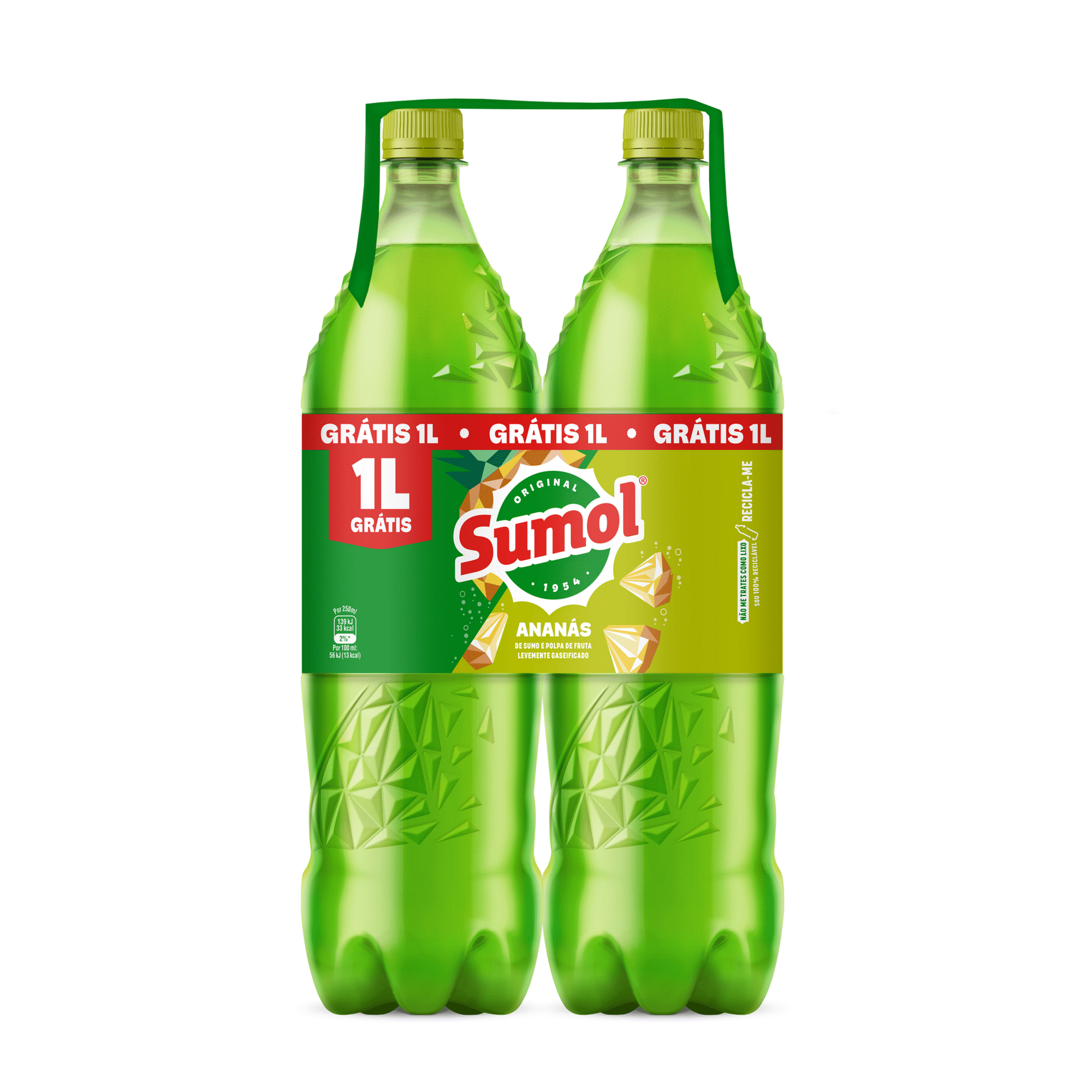 Refrigerante com Gás Ananás