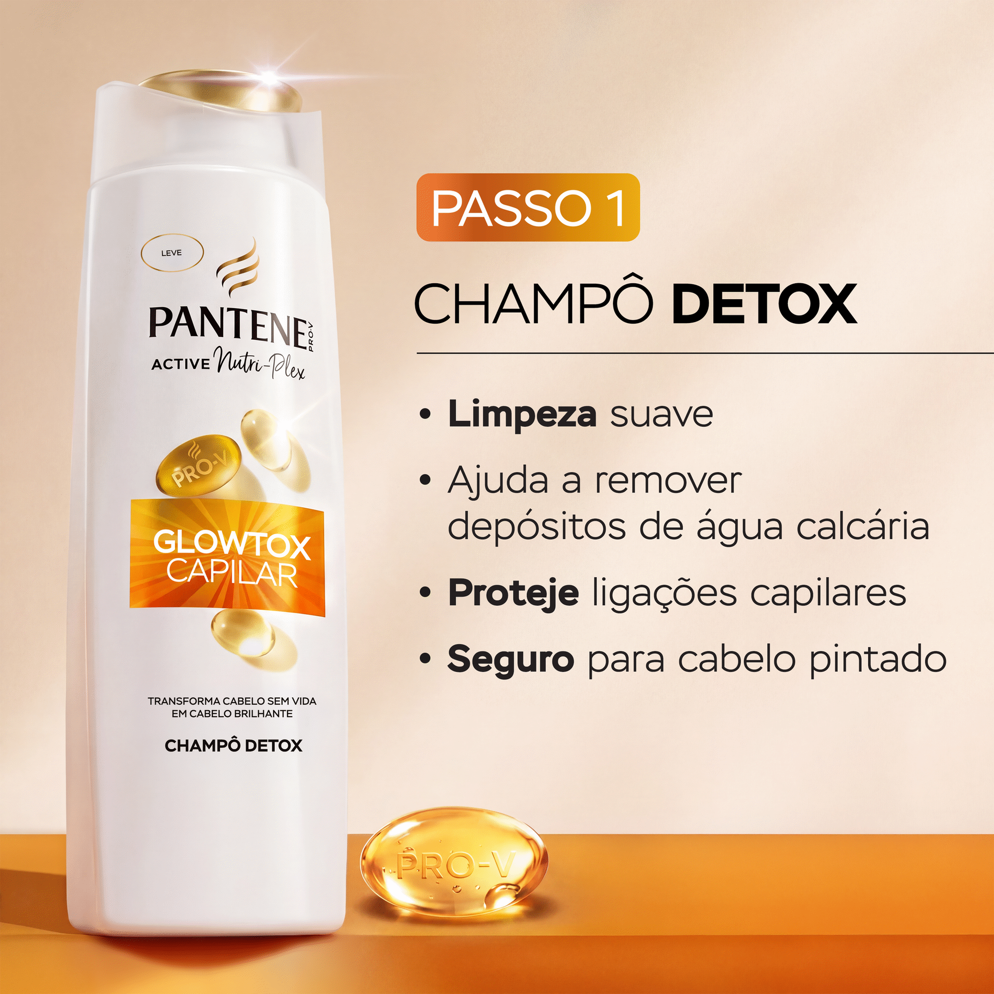 Champ&ocirc; Detox Glowtox Pantene