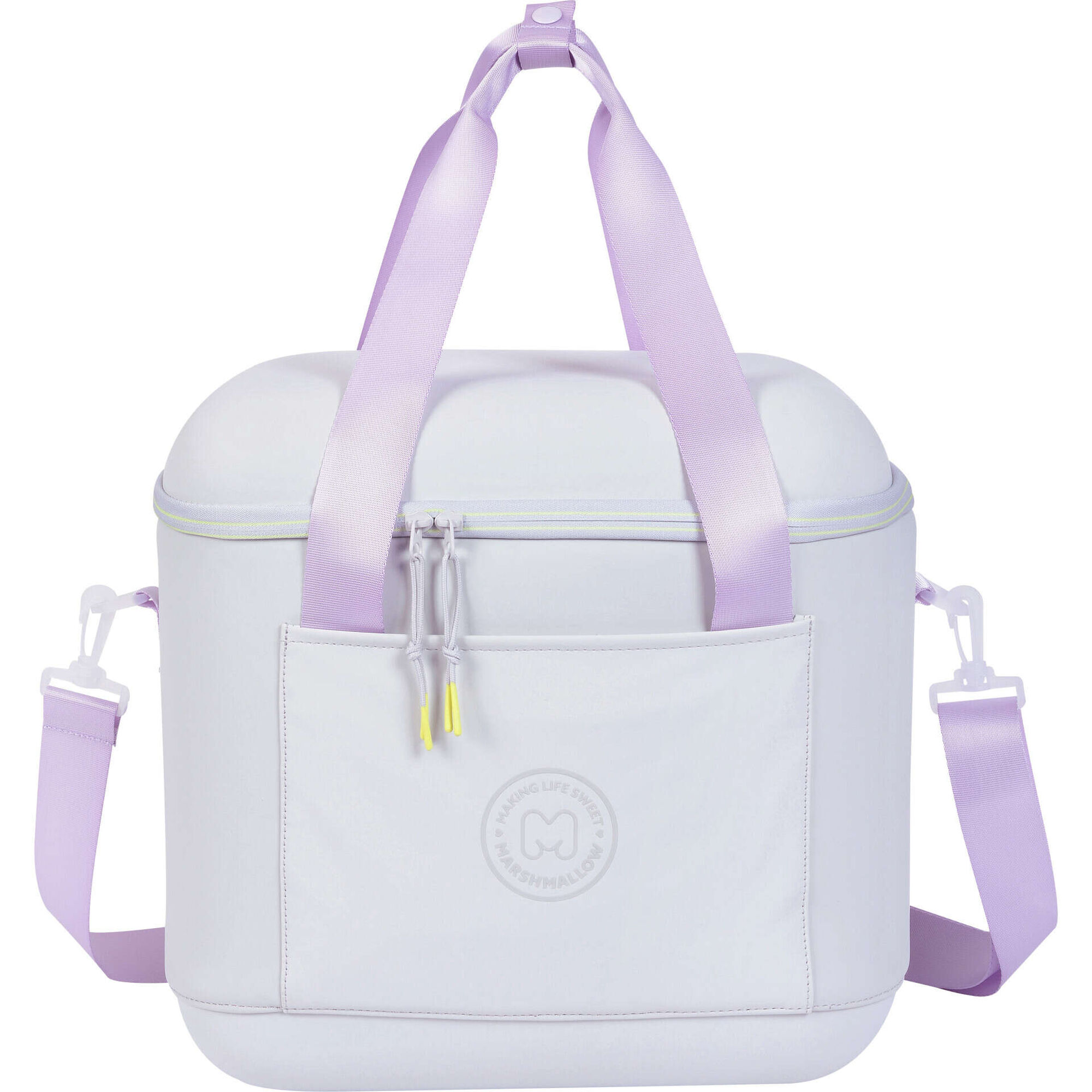Mala T&eacute;rmica Semi R&iacute;gida Cinza Marshmallow