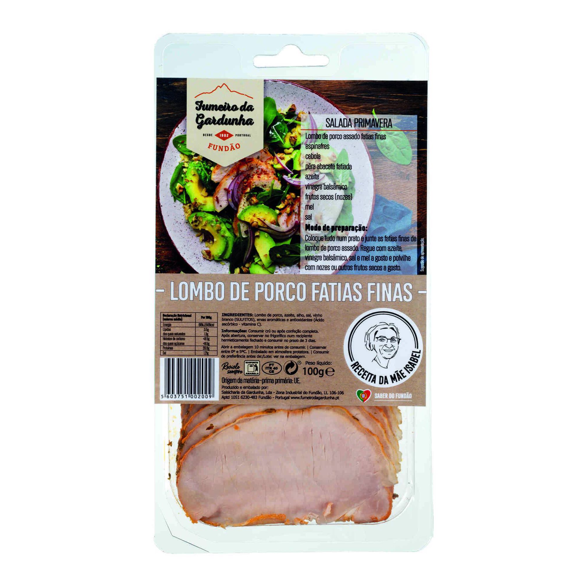 Lombo de Porco Fatias Finas Lombo de Porco Fatias Finas