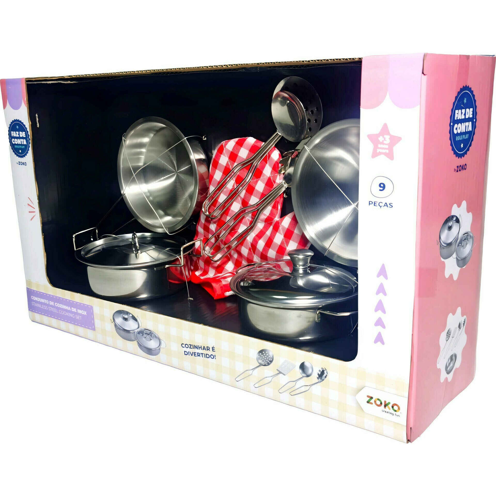 Conjunto de Cozinha de Inox