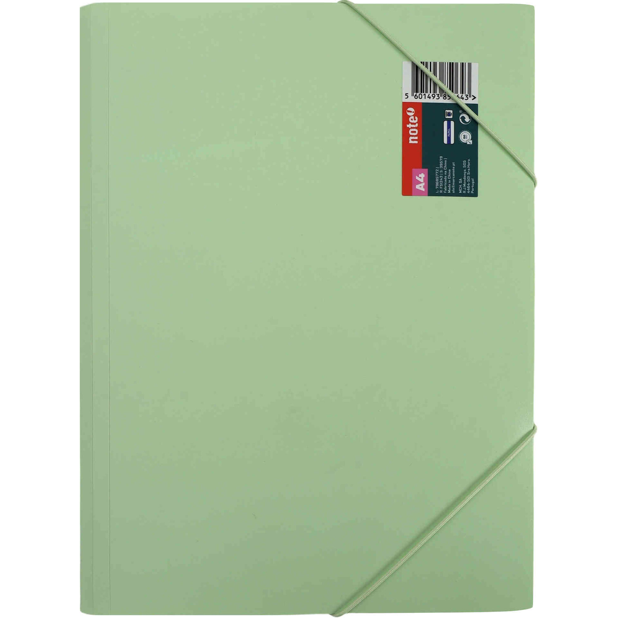 Capa A4 com El&aacute;stico (v&aacute;rias cores) Note!