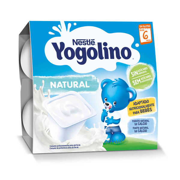 Alimento Lácteo Natural sem Glúten +6M Yogolino