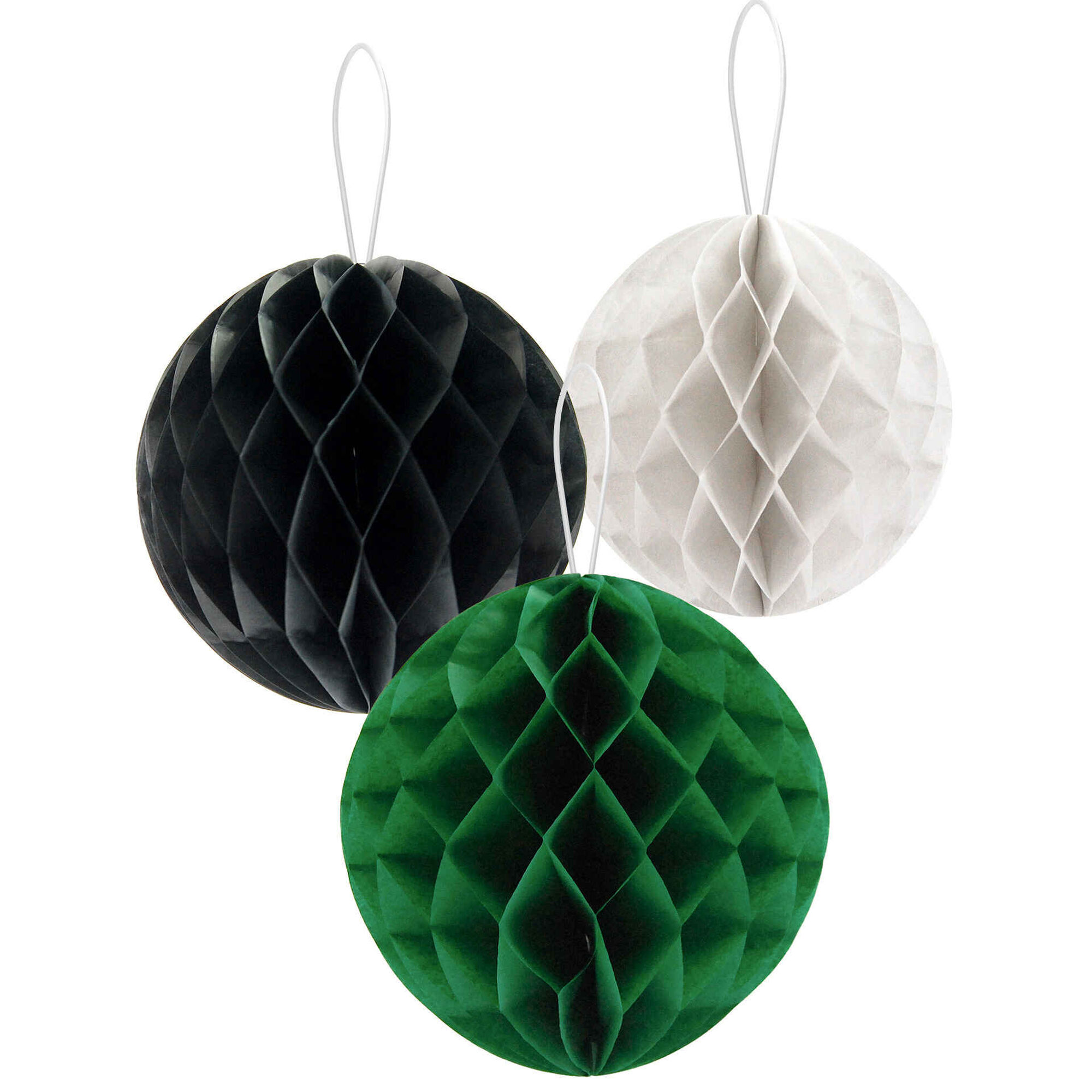 Conjunto 3 Bolas Favo Papel