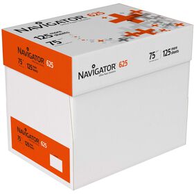 Resma de Papel de Impress&atilde;o A4 5 x 625 Folhas 75g/m2 Navigator