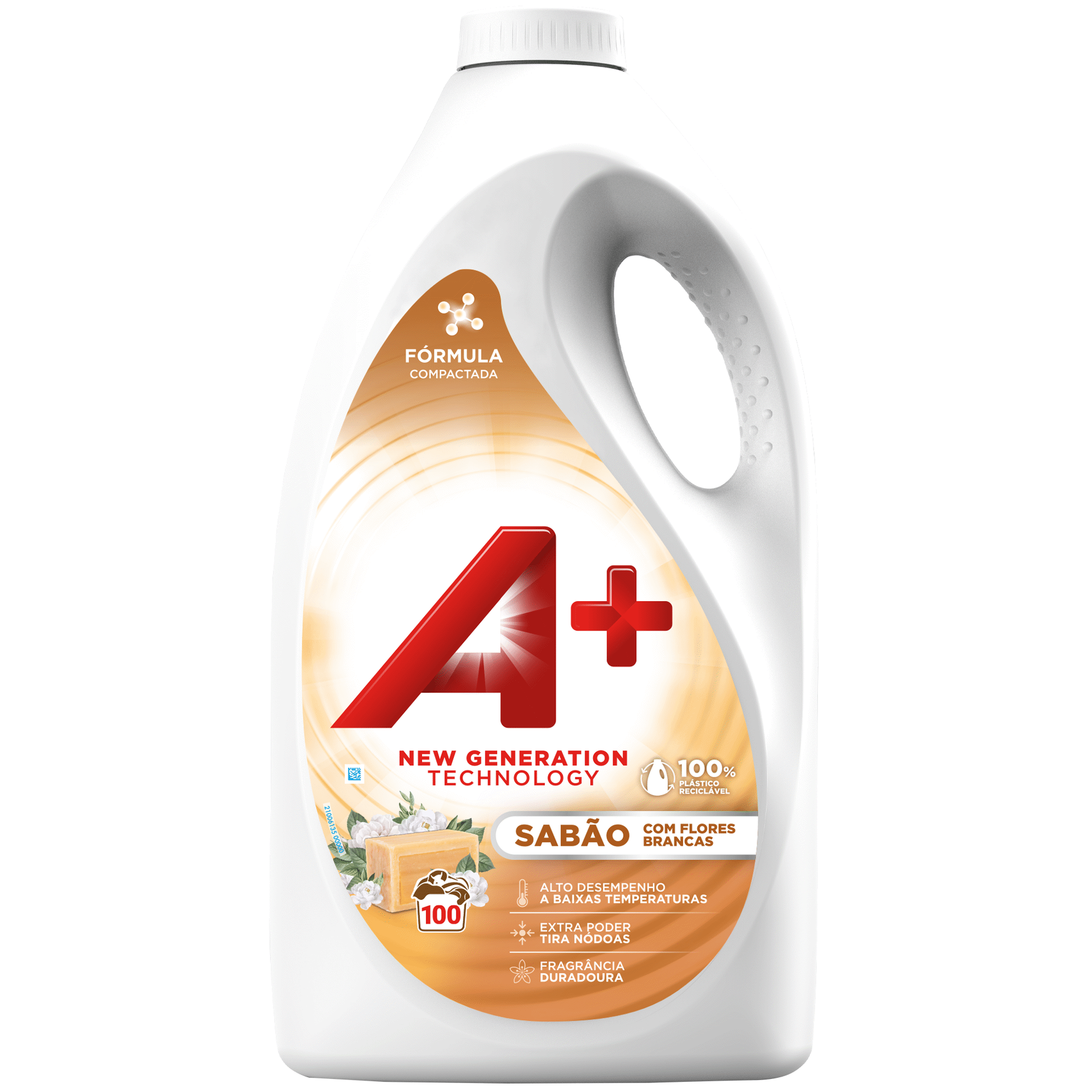 Detergente Máquina Roupa Líquido Sabão Natural