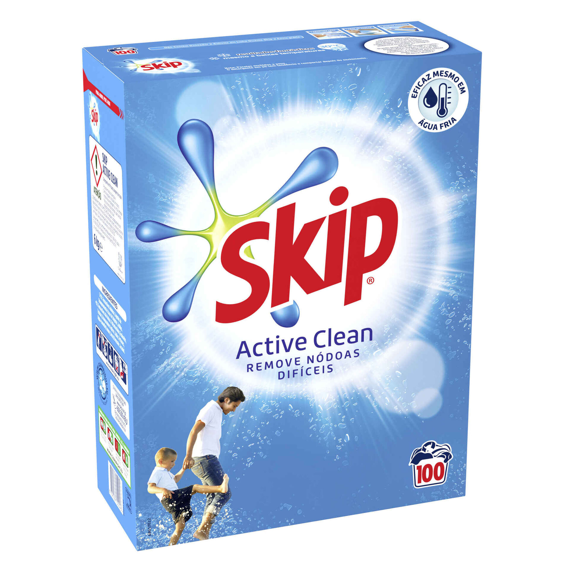 Detergente Máquina Roupa Pó Active Clean Detergente Máquina Roupa Pó Active Clean