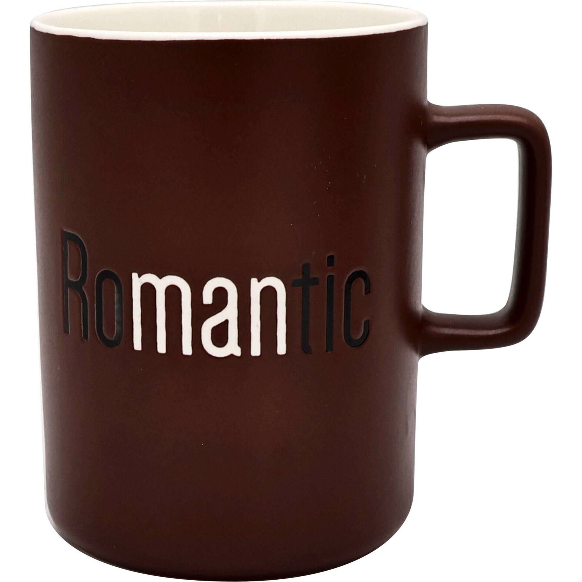 Caneca 380ml Castanha Romantic Kasa