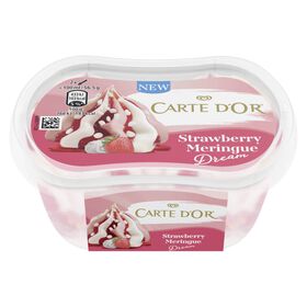 Gelado Morango e Merengue