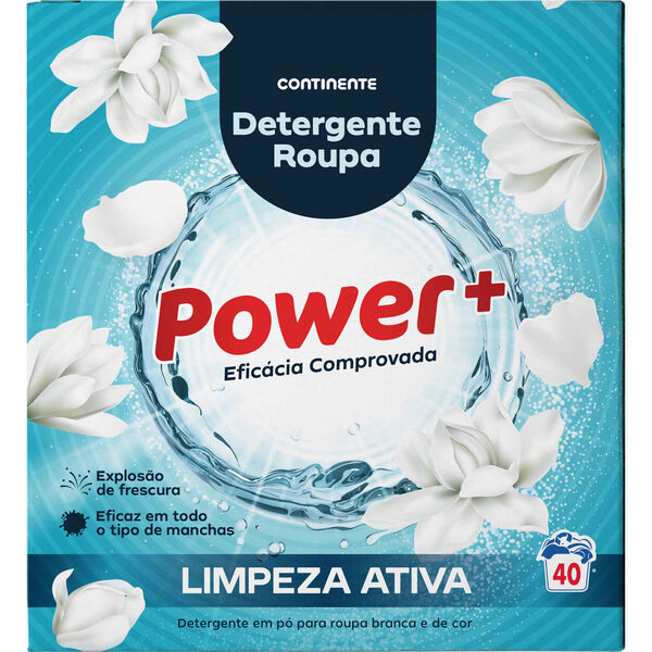 Detergente Máquina Roupa Pó Limpeza Ativa Continente
