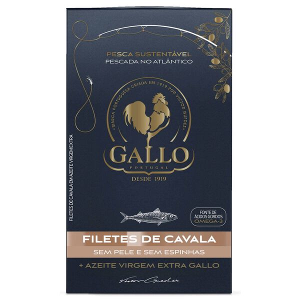 Filete de Cavala em Azeite Virgem Extra Gallo