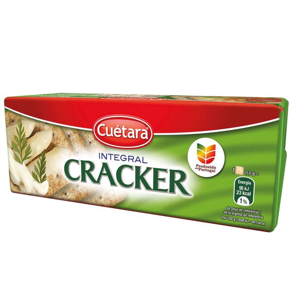 Bolachas Cream Cracker Integrais Cuétara