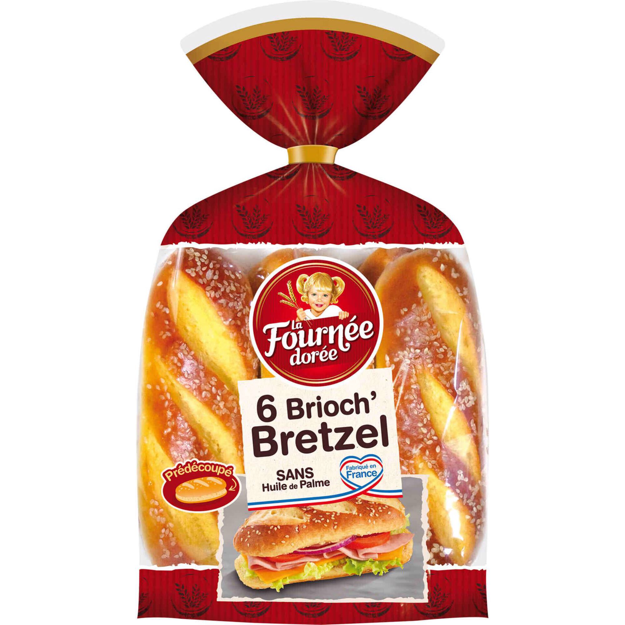 Brioche Pretzel La Fourn&eacute;e Dor&eacute;e
