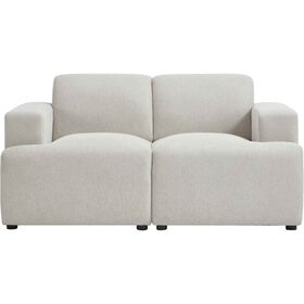 Sof&aacute; 2 Lugares Urban Cinza Kasa
