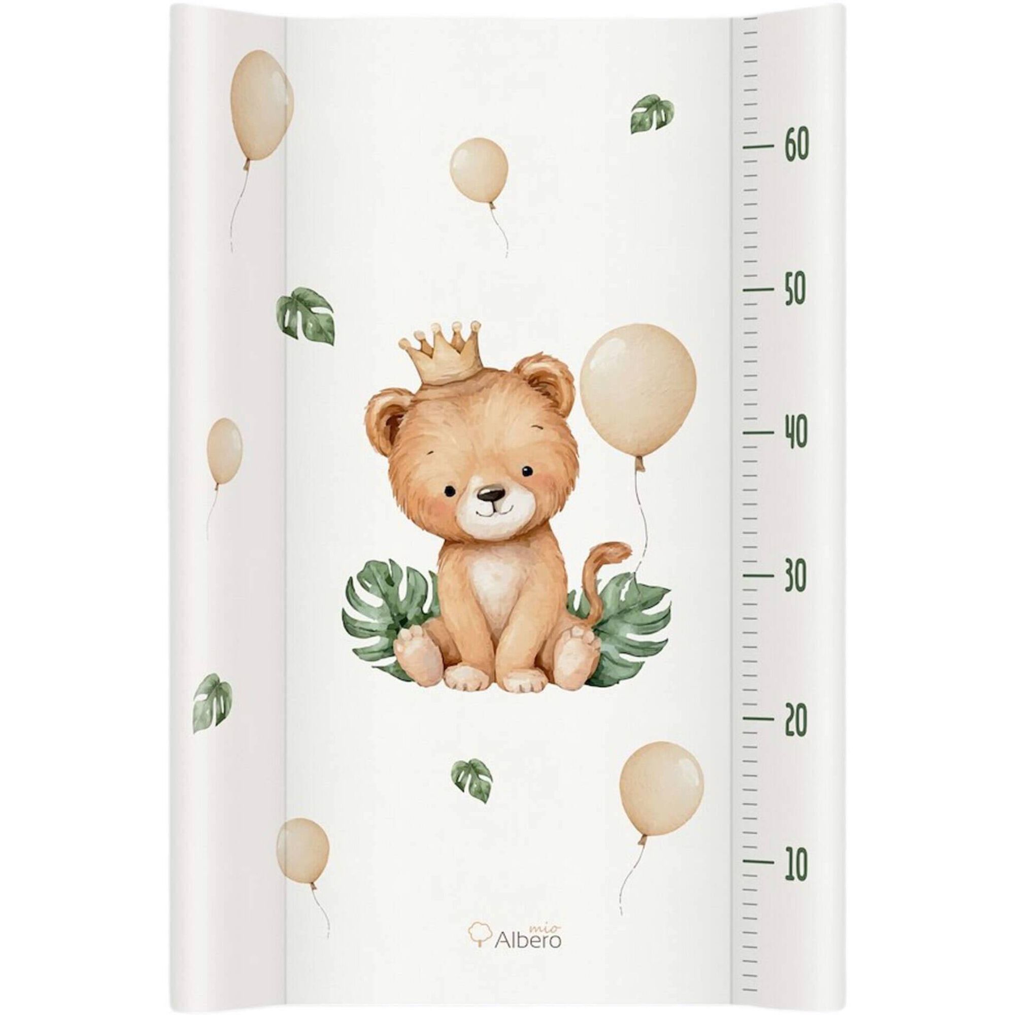 Muda-fraldas Perfilado com Base Firme 70x47cm Safari Party Twinko