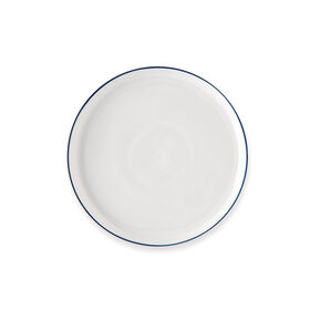 Pratos Sobremesa 20cm Brancos Barra Azul Oslo Alentejo Pratos Sobremesa 20cm Brancos Barra Azul Oslo Alentejo