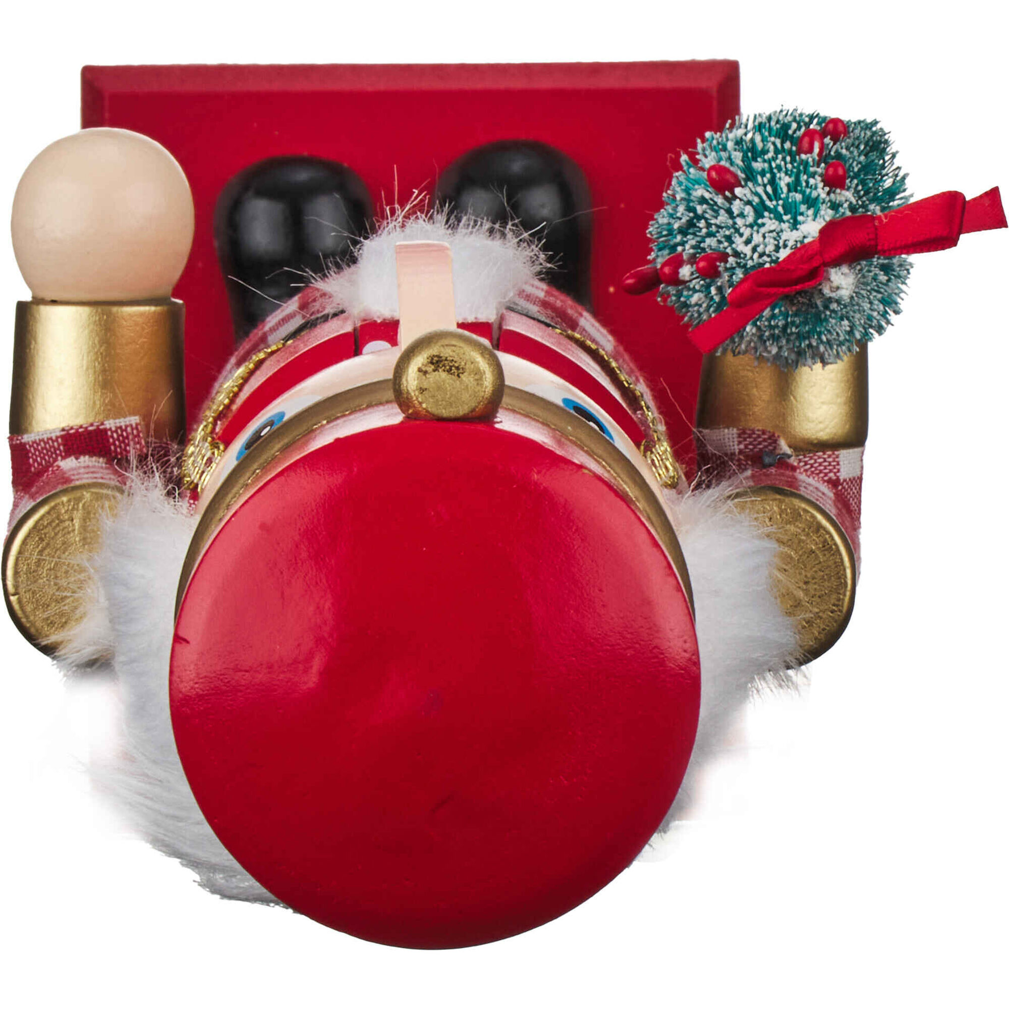 Quebra-Nozes 36cm Padrão Tartã