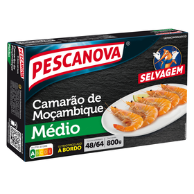 Camarão Moçambique Médio 48/64 Ultracongelado
