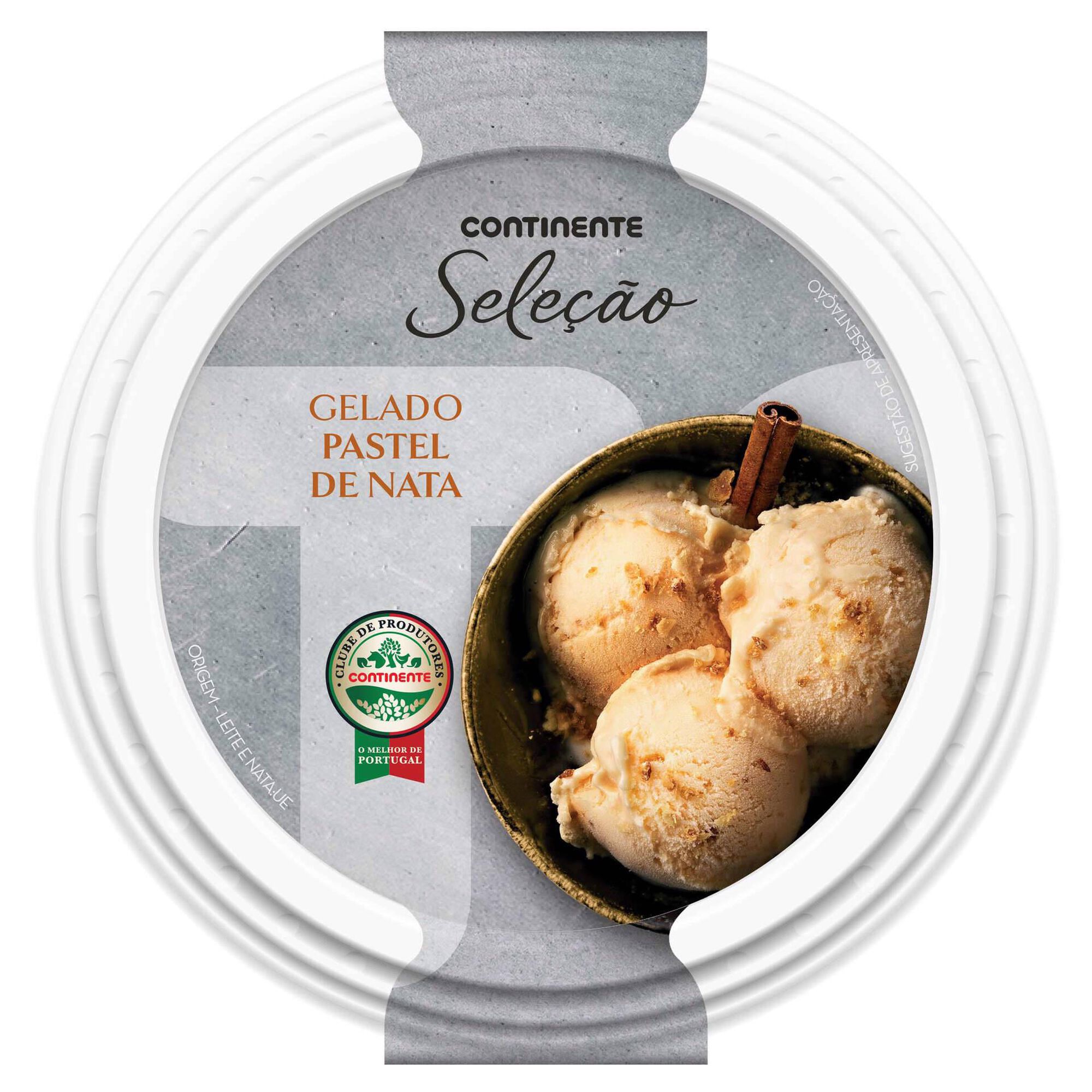 Gelado de Pastel de Nata Gelado de Pastel de Nata