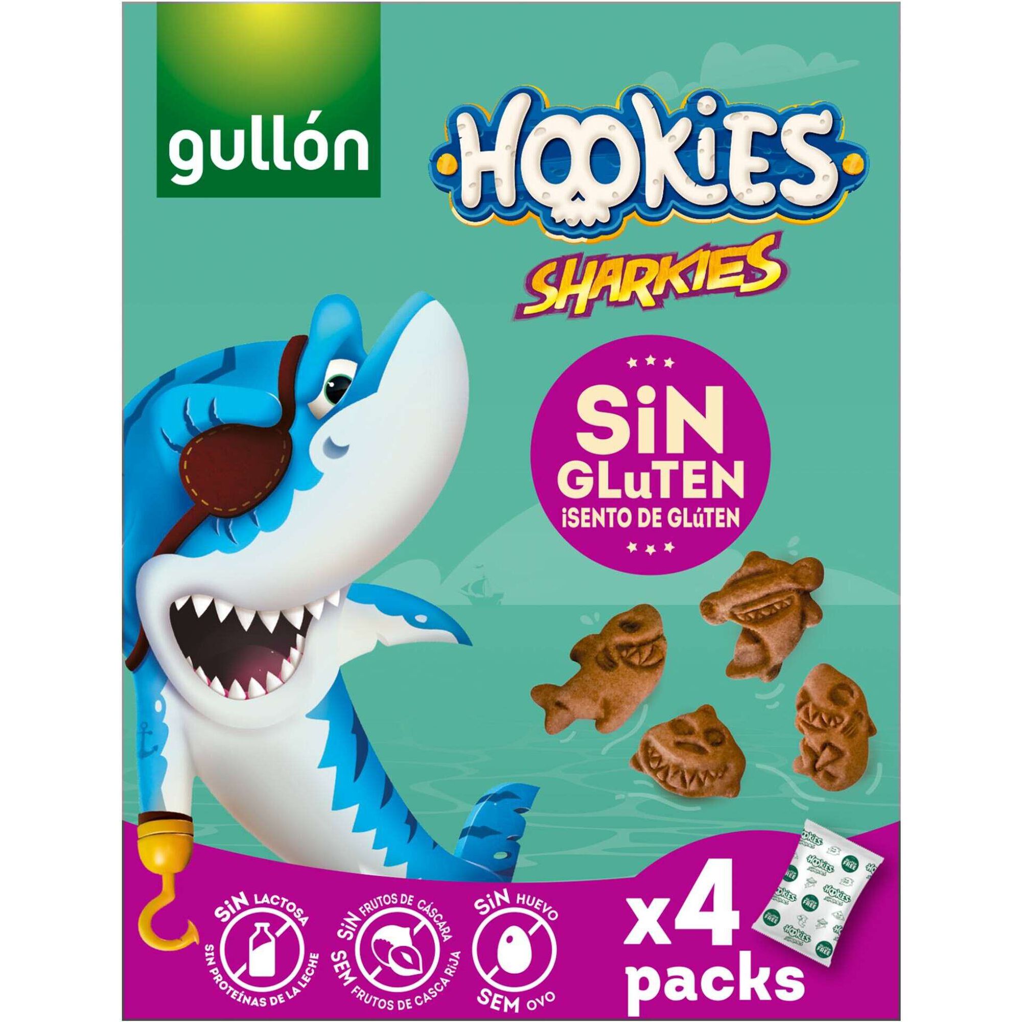 Bolachas Mini Chocolate Hookies sem Glúten
