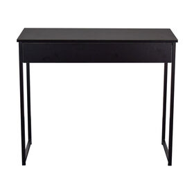 Secretária com Gaveta 90x40cm Preta