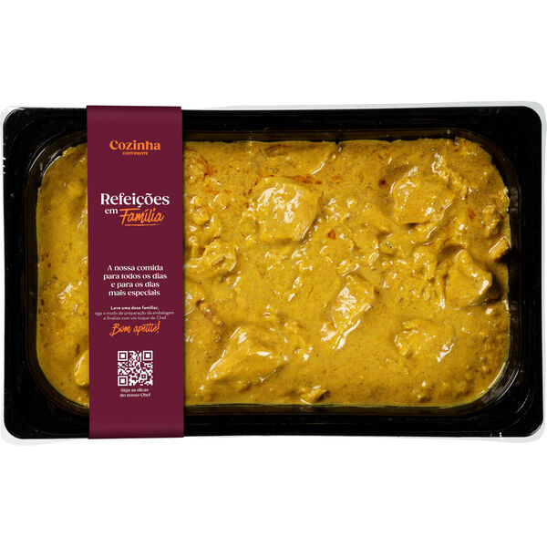 Caril de Frango para 3 Pessoas Cozinha Continente