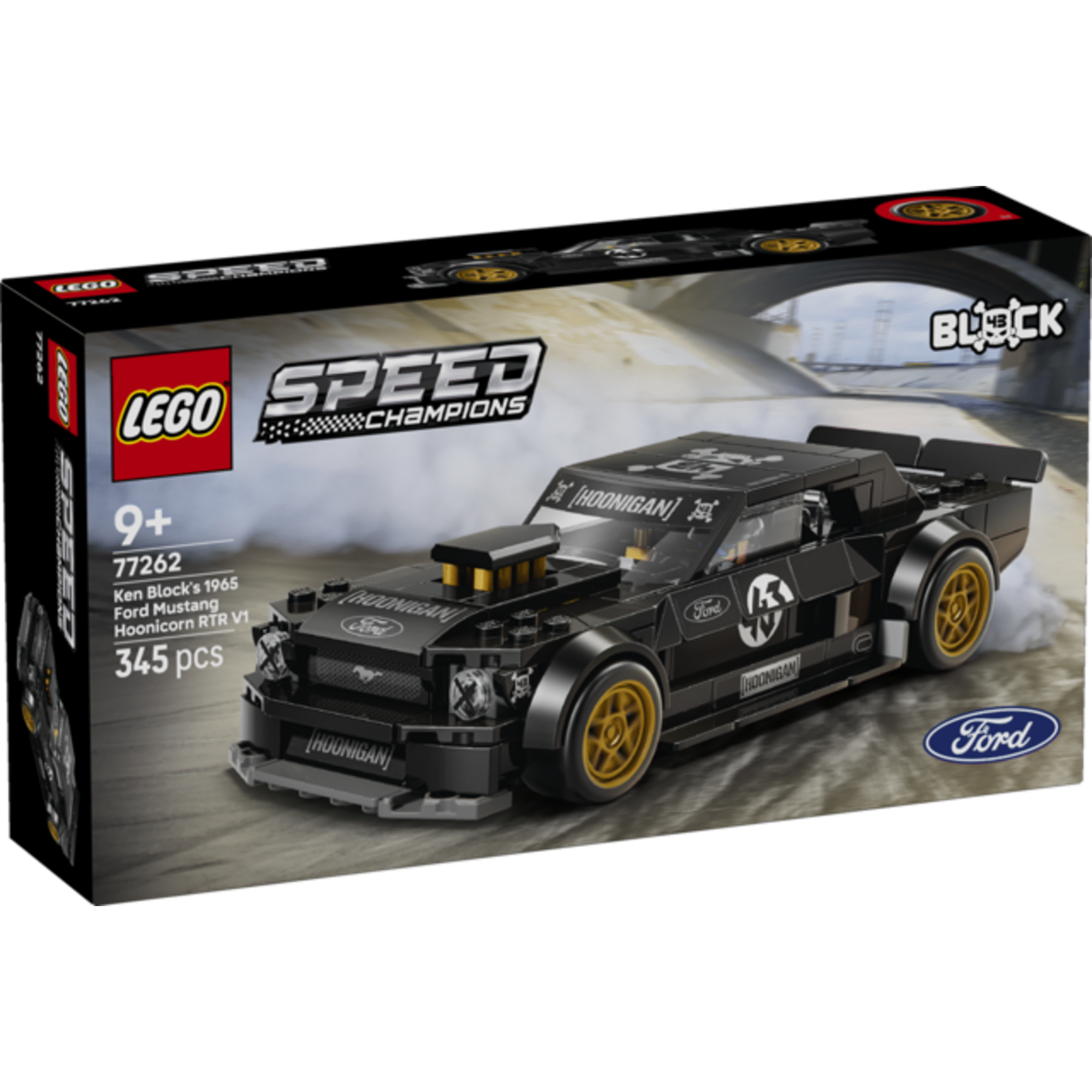 LEGO Speed Champions - 65 Ford Mustang Hoonicorn V1 de Ken Block - 77262
