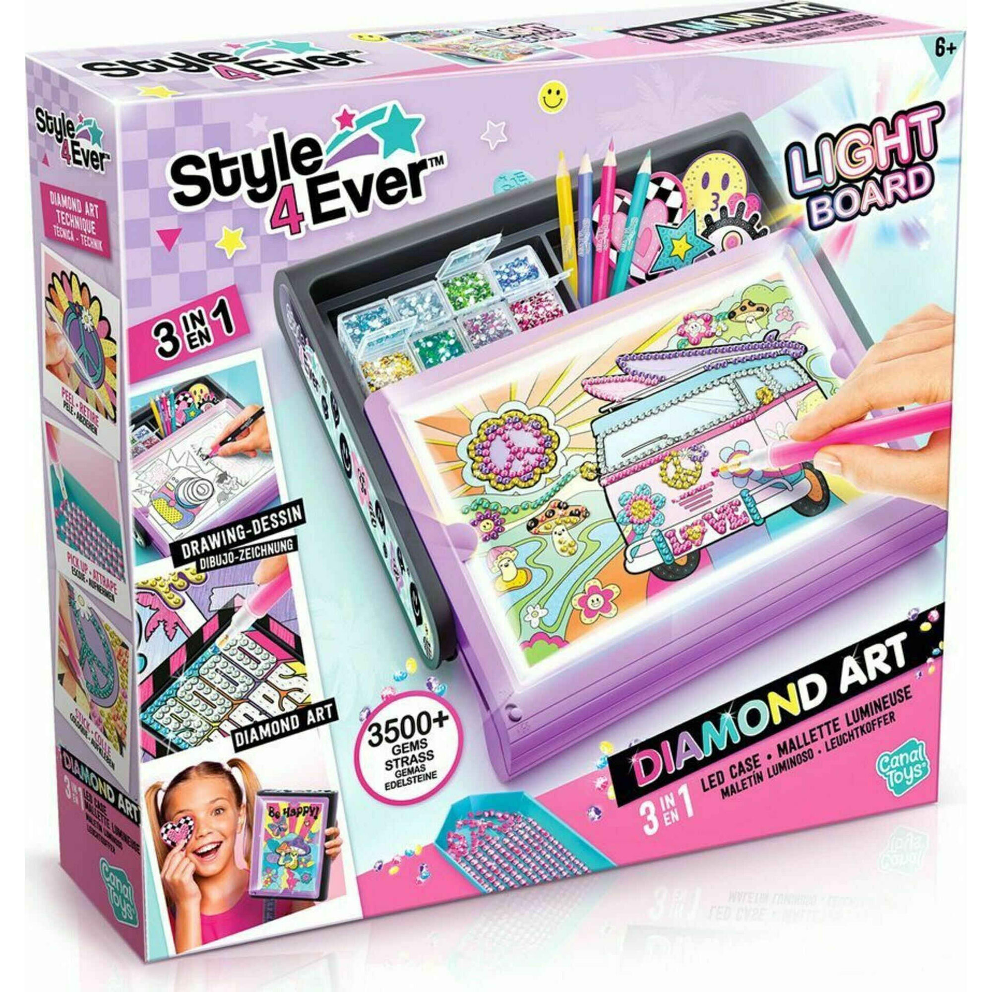 Mala de Arte Com Diamantes