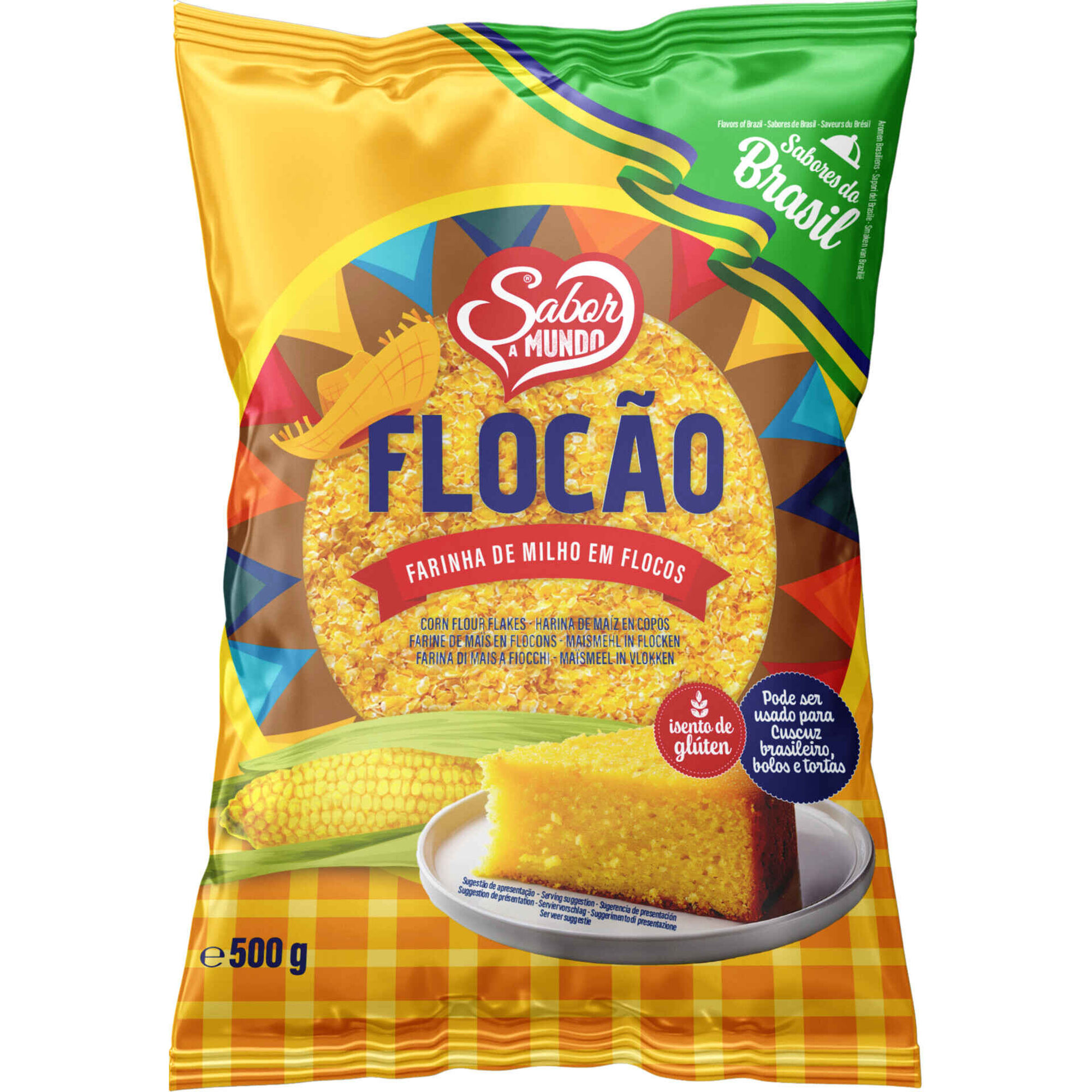 Floc&atilde;o de Milho Sabora Mundo