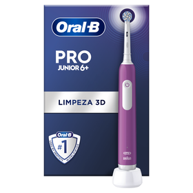 Escova de Dentes Elétrica Pro Junior Roxo + 6 Anos Escova de Dentes Elétrica Pro Junior Roxo + 6 Anos
