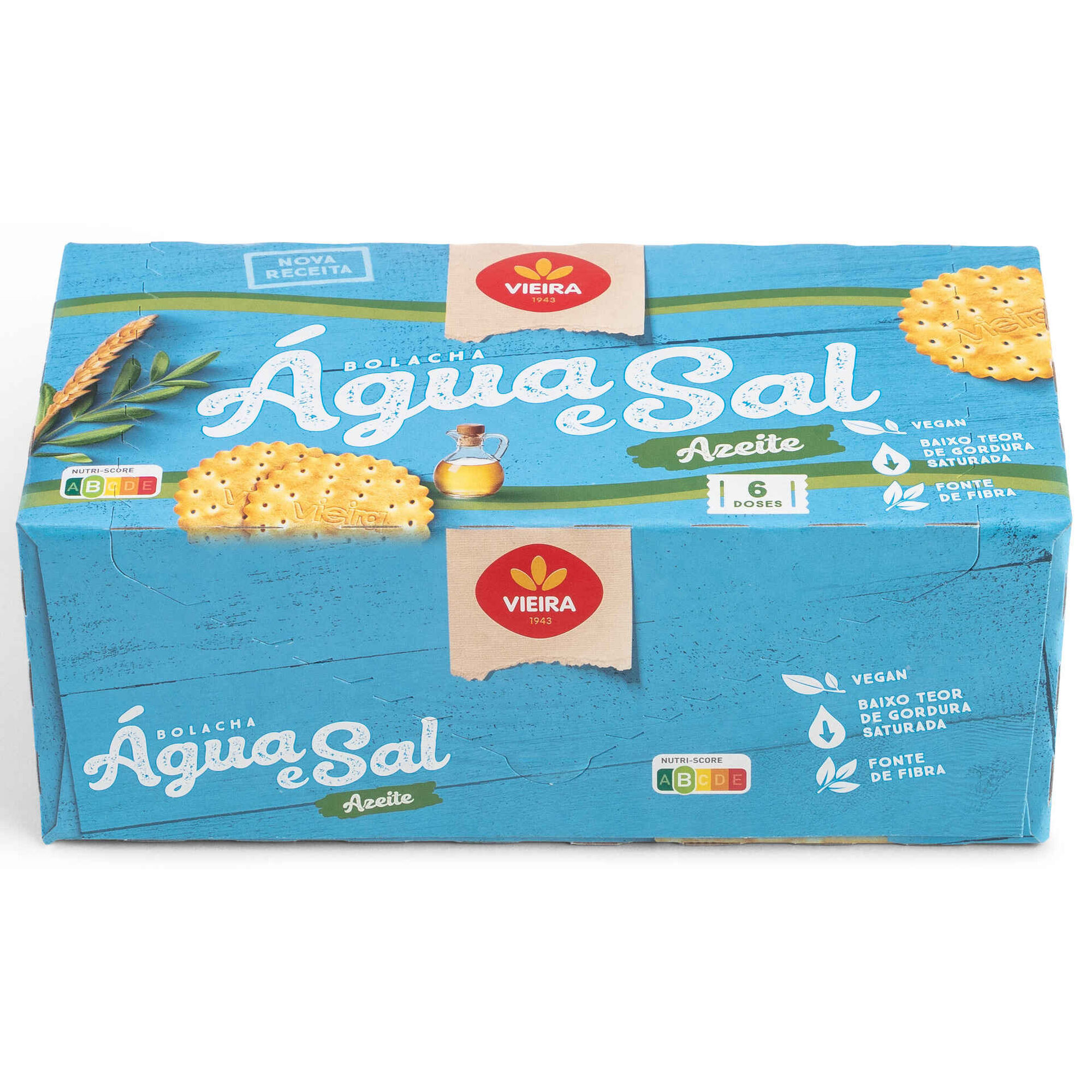 Bolachas de &Aacute;gua e Sal e Azeite Vieira