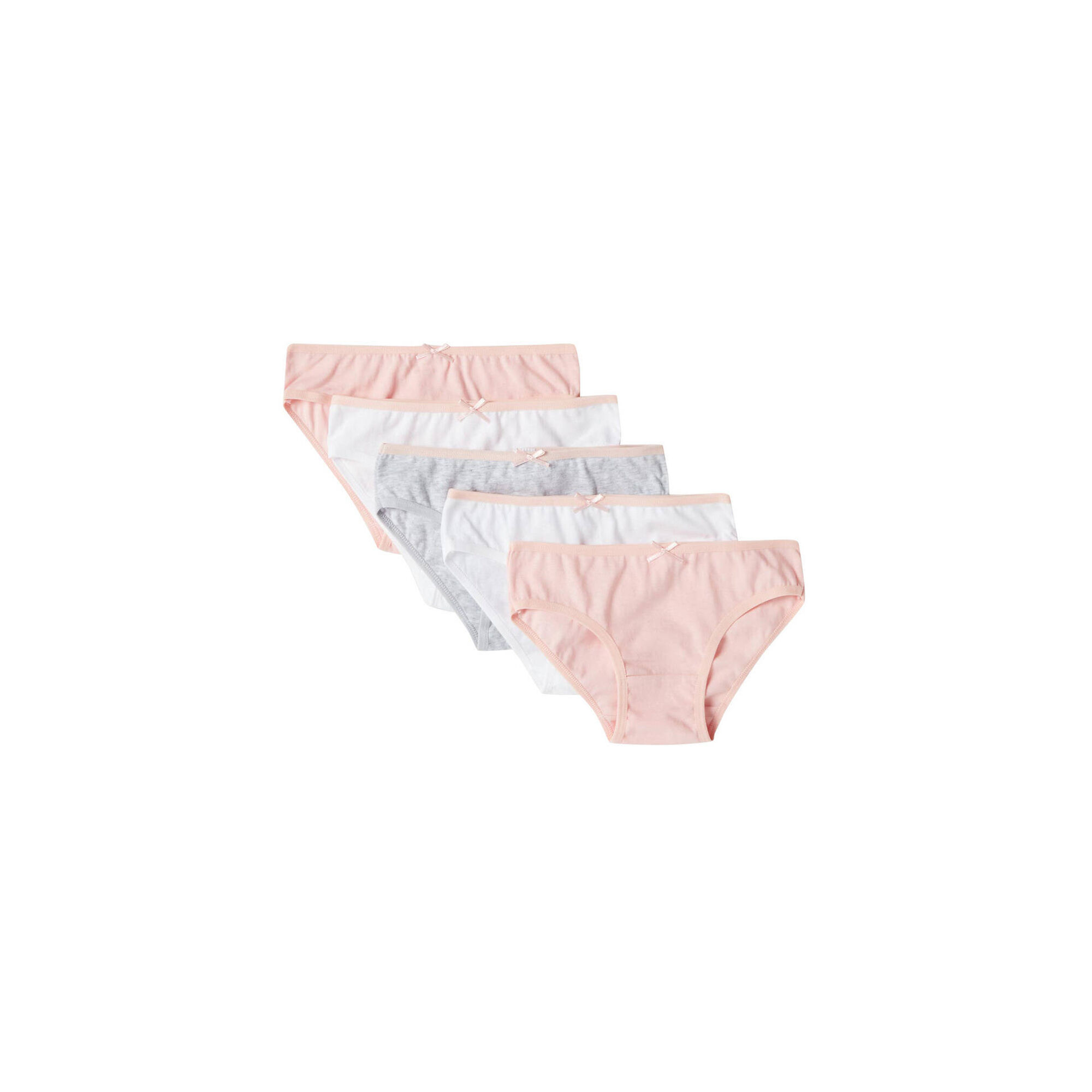 Conjunto 5 Cuecas Menina Multicor MO