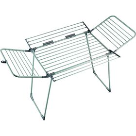 Estendal 4 Abas Verde e Cinza Kasa