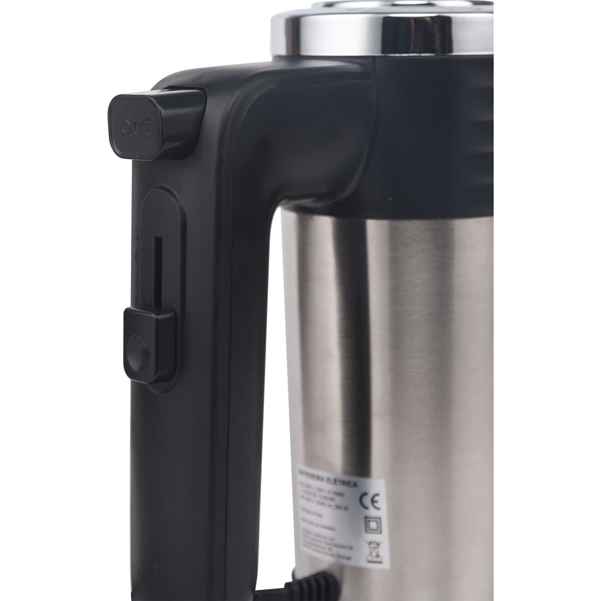 Batedeira El&eacute;trica Preta 200W Bazar&atilde;o