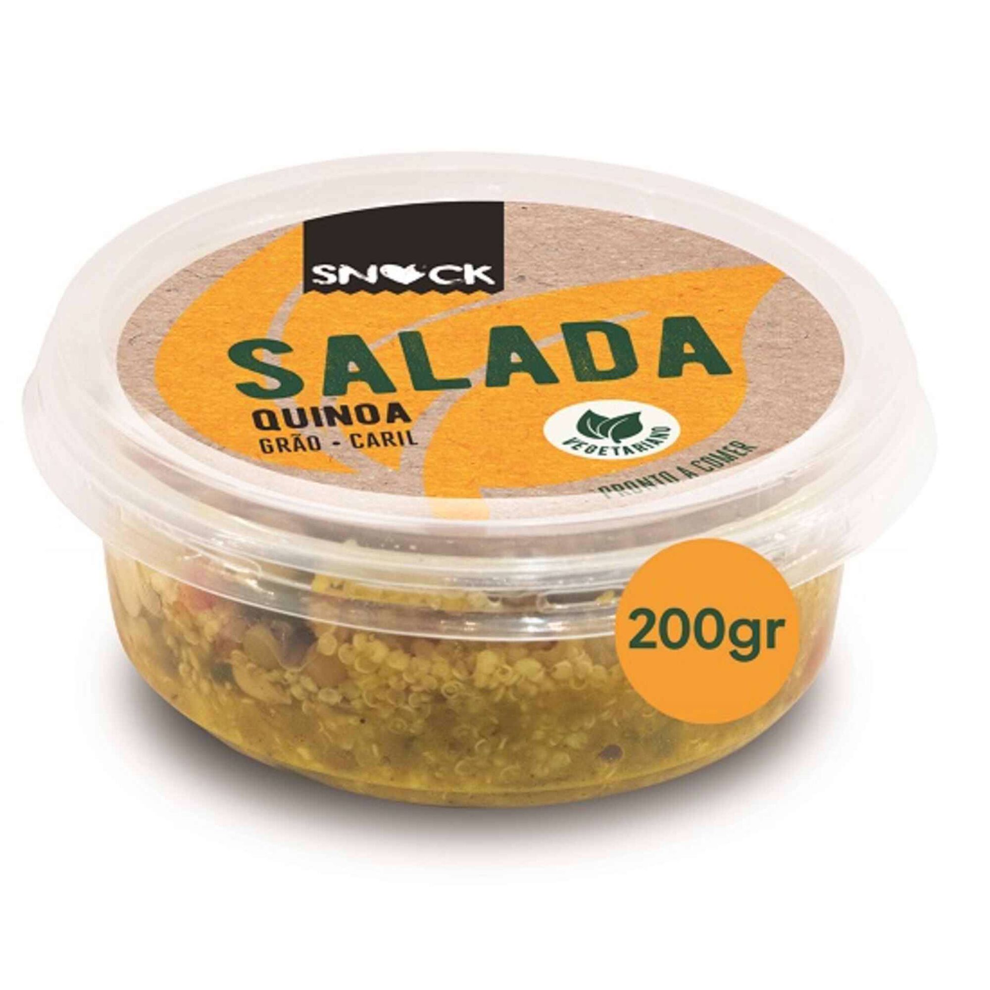 Salada Quinoa Grão E Caril
