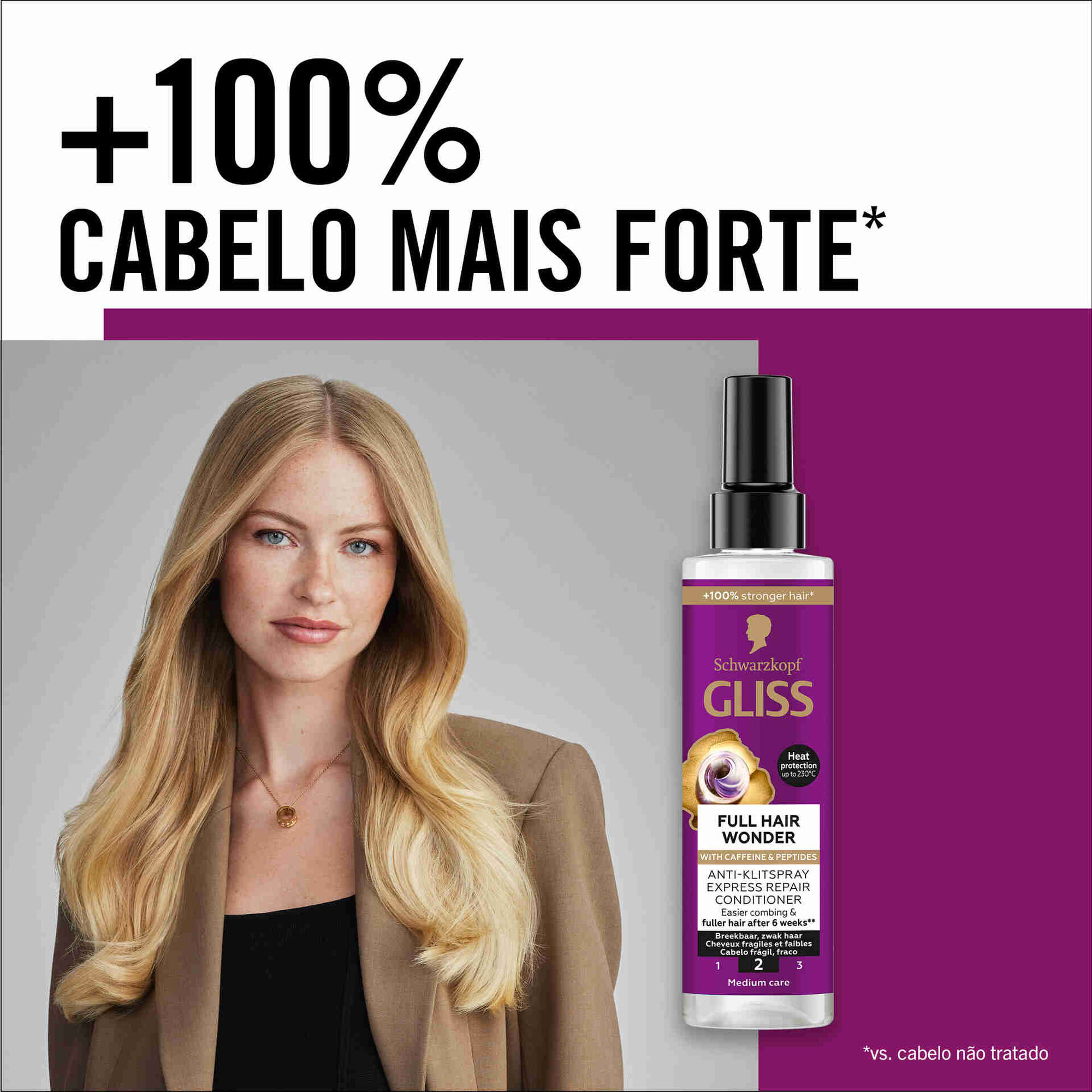 Spray Condicionador Cabelo Express Full Hair Wonder