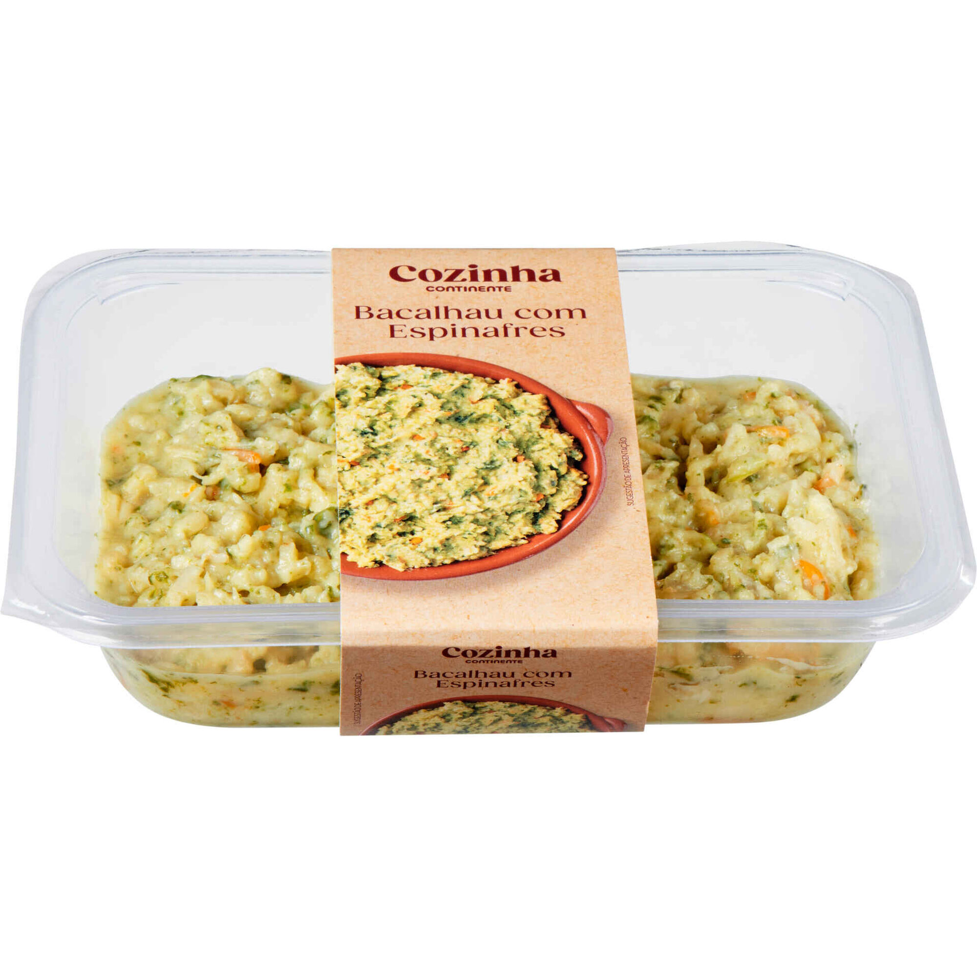 Bacalhau com Espinafres