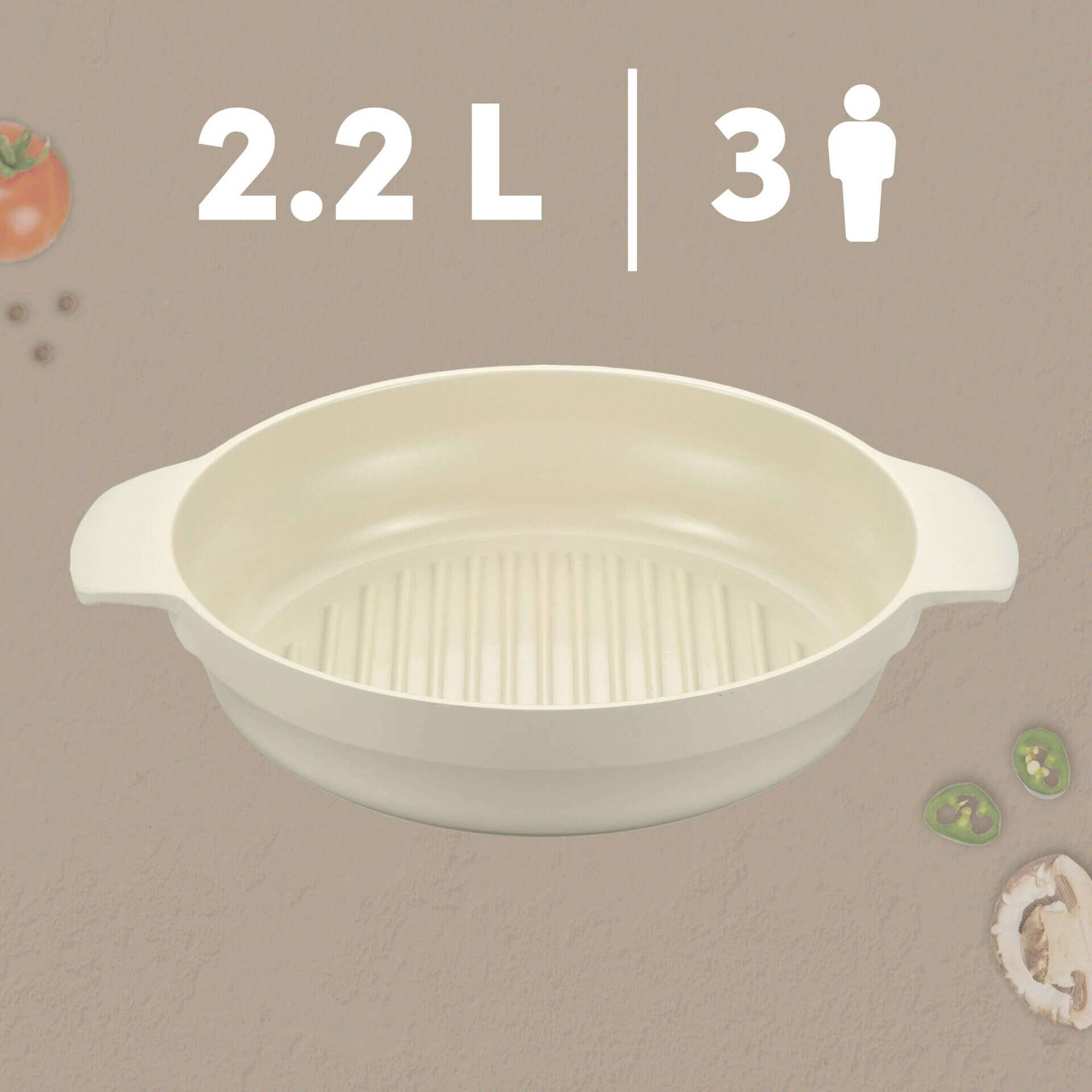 Grelhador 24cm Alulight Kasa