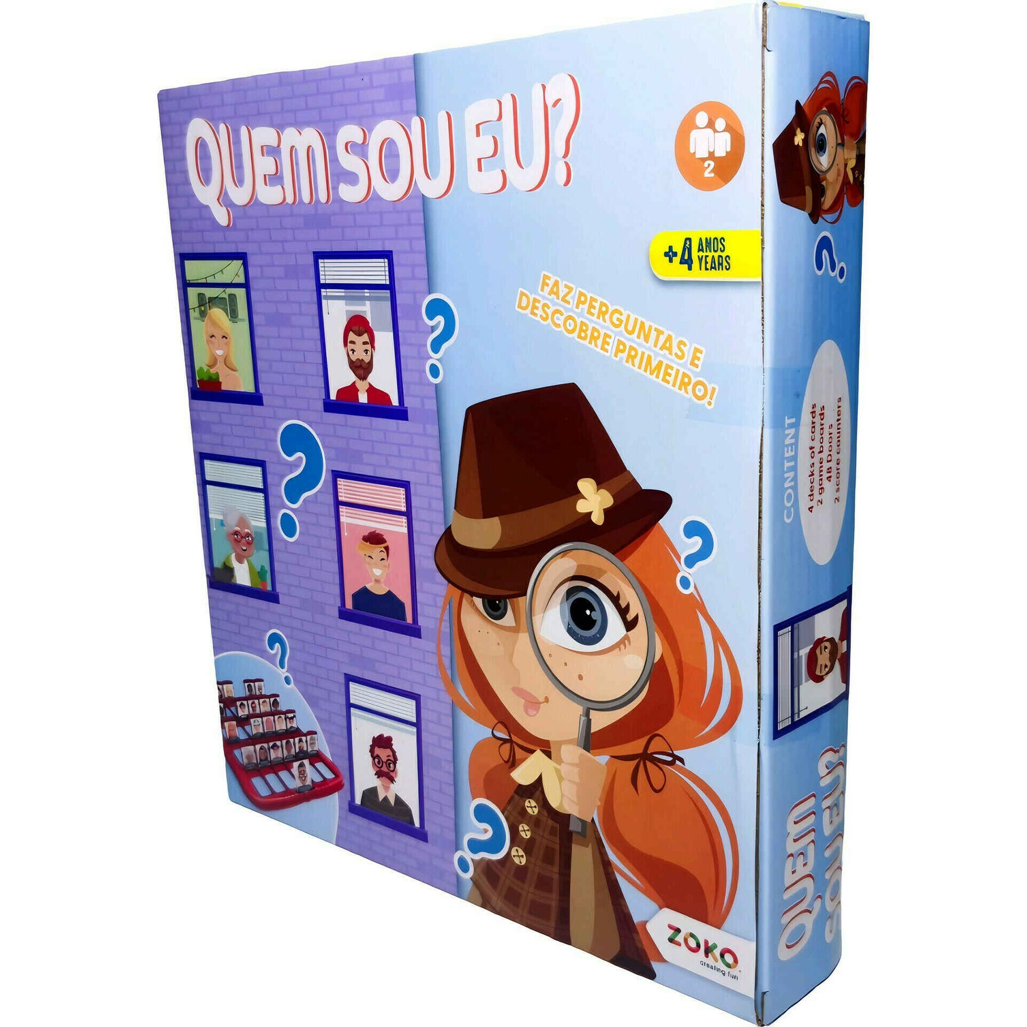 Jogo de Tabuleiro Quem Sou Eu?