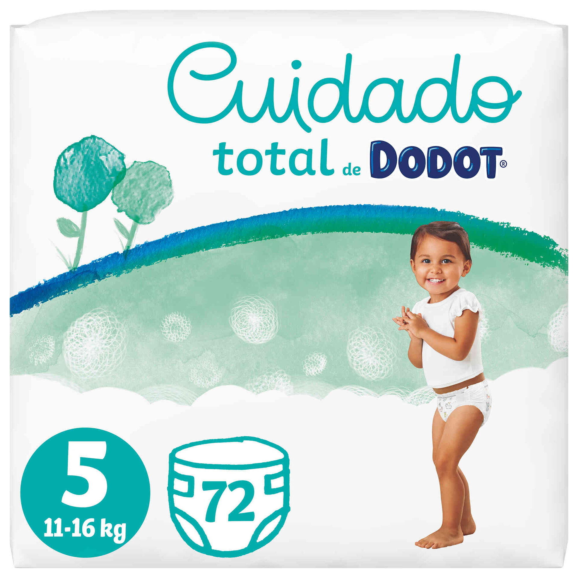 Fraldas Cuidado Total 11-16kg T5 Dodot